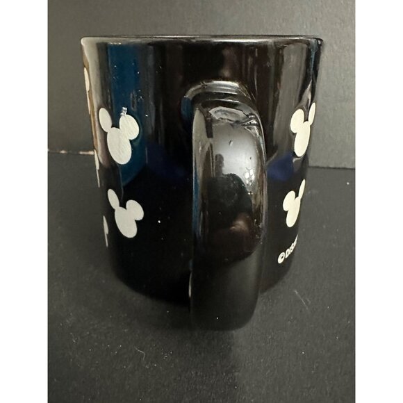 Disney Mickey Mouse silhouette heads Black & White Ceramic Mug - Picture 2 of 5